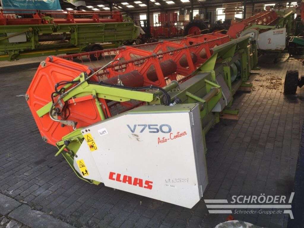 CLAAS V 750 reaper - Photo 3